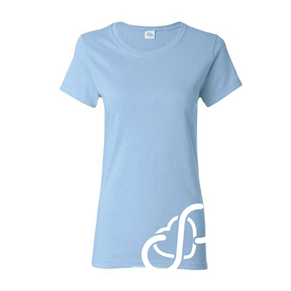 Women’s T-Shirt, Corner Logo - Image 2
