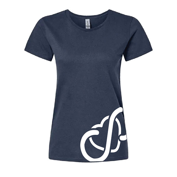 Women’s T-Shirt, Corner Logo - Image 3