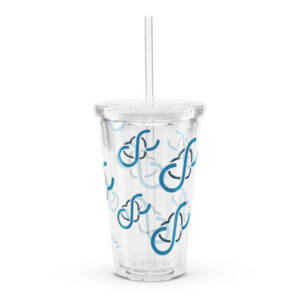 Plastic Tumbler 16 oz - Pattern Logo